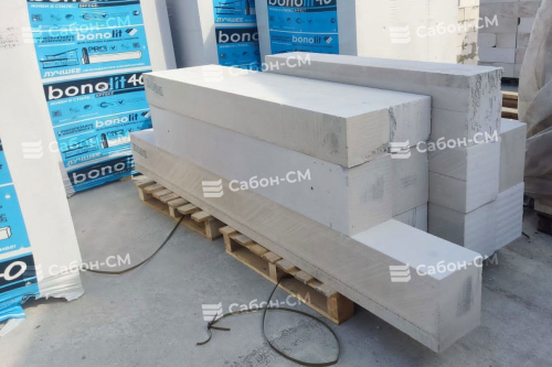 Армированные газобетонные перемычки Bonolit БПА 1200х100х250/1000