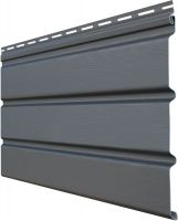 Виниловый софит Grand Line Premium Acryl без перфорации графит